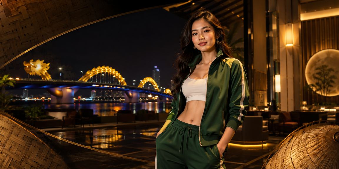 Người chơi VIP xác minh tài khoản tại Đà Nẵng với trang phục áo dài