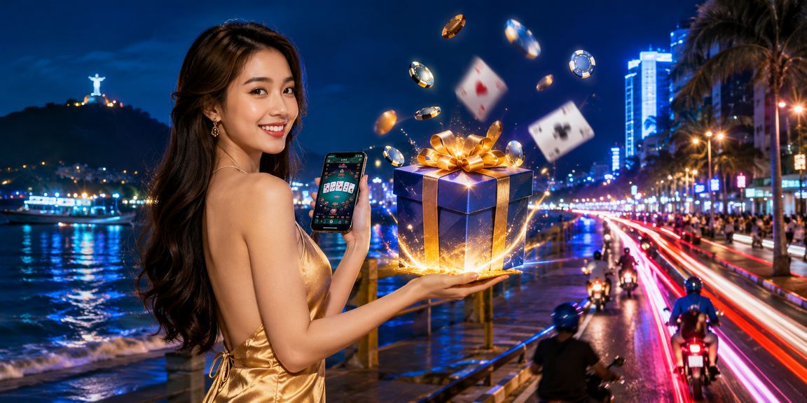 Người chơi bài tại bãi biển Vũng Tàu với không khí giải trí sôi động
